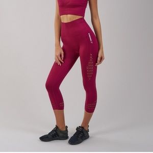 EUC Gymshark Energy High Waisted Cropped Leggings